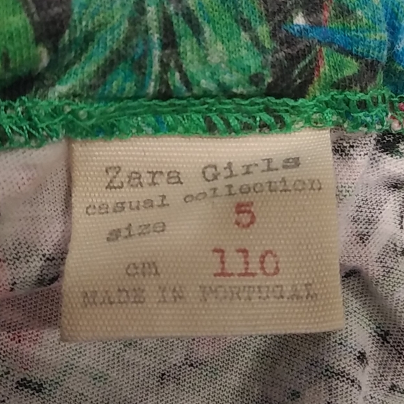 Zara Spaghetti Strap Summer Top Size 5 - Picture 7 of 7